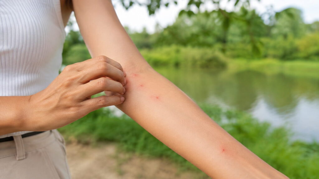 How to stop mosquito bites from itching fast on irritated skin